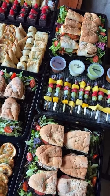 Café Chico summer catering platter