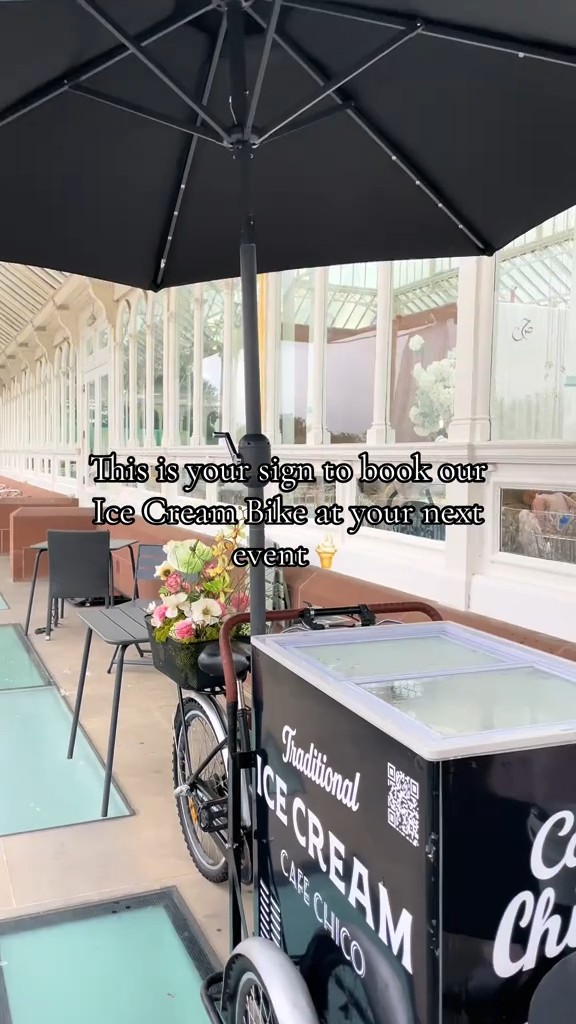 Café Chico — ice cream bike ice cream bike at event
