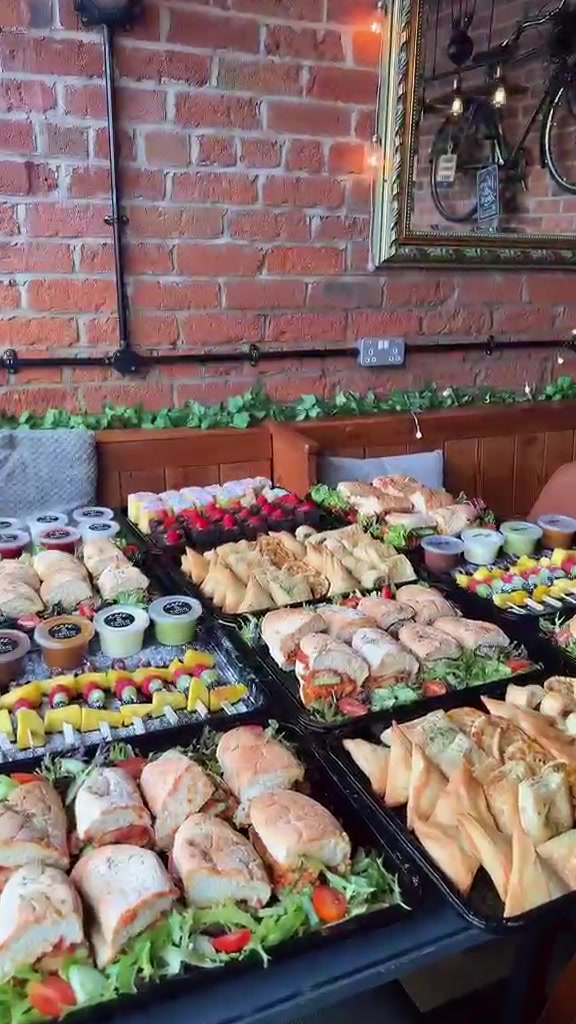 Café Chico platters spread — TikTok clip